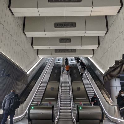 Escalator at New bond Street